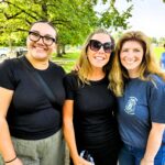 Board members Lorraine and Marie with Kathy
