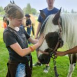 Claire with horse