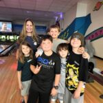 Deb with Michael and friends